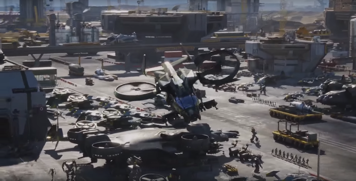 Кадр из ролика.