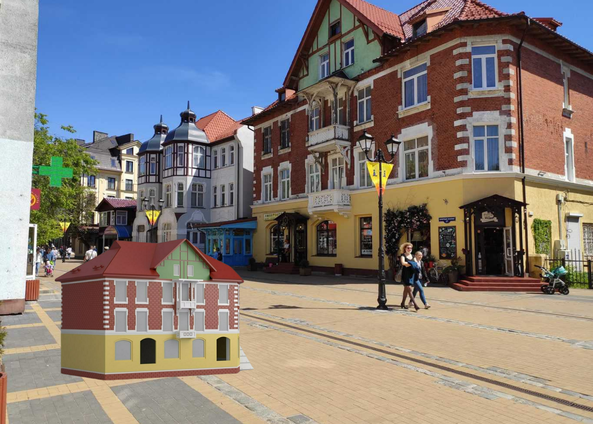 Дом для кошек 1 и прототип