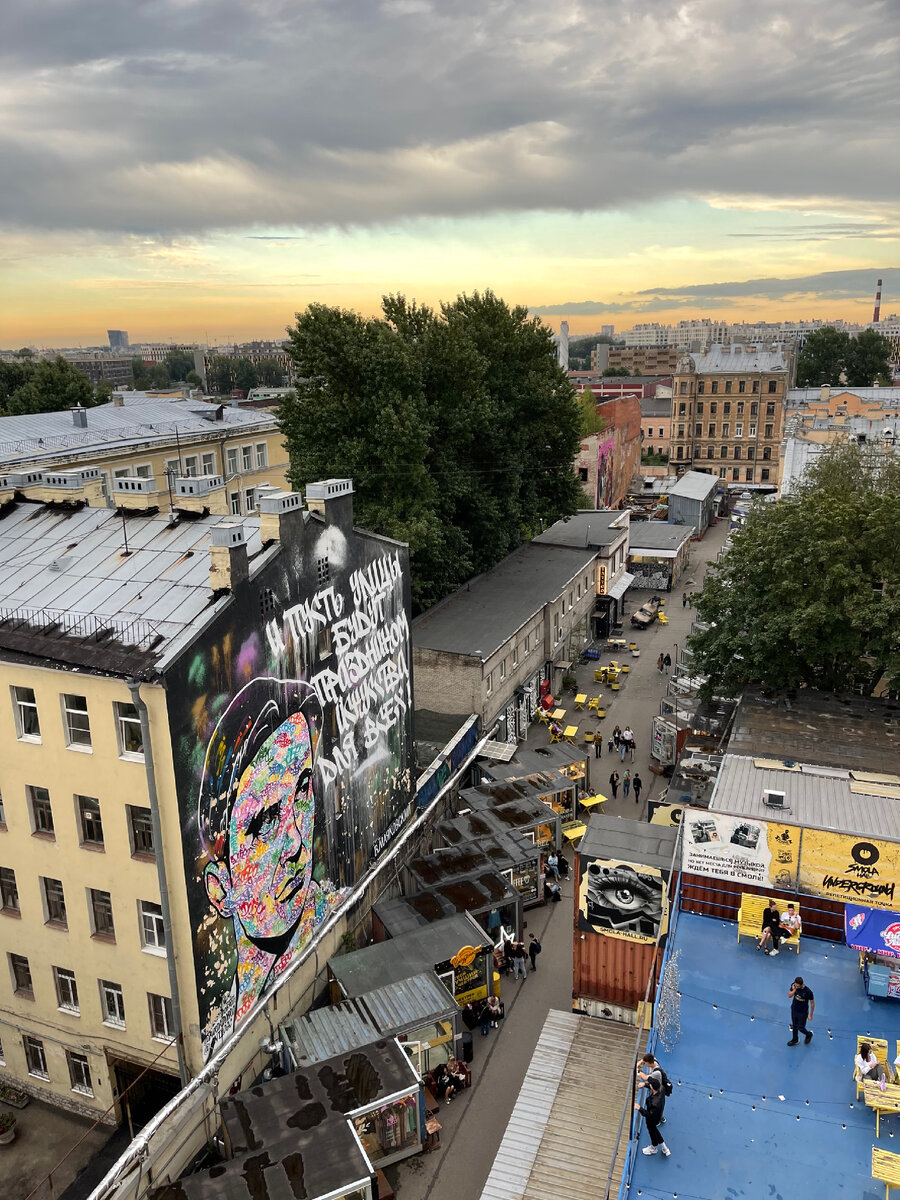 Лофт Проект ЭТАЖИ. Крыша с видом на центр Петербурга | Петербург ...