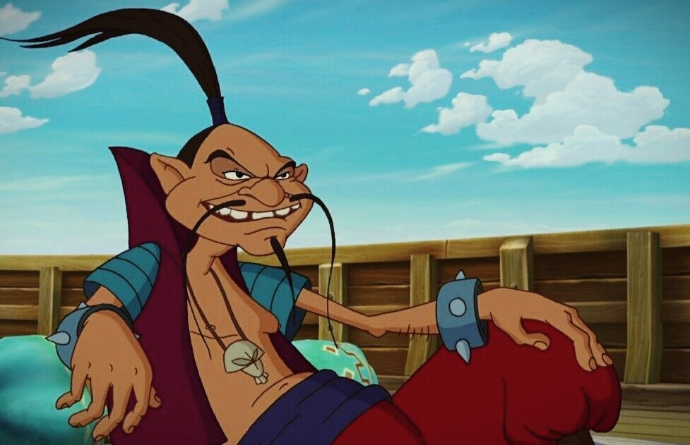 Кадр из мультфильма "Три богатыря" 