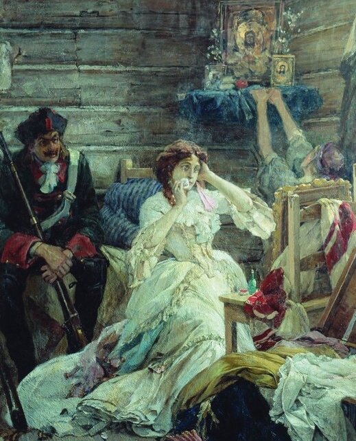 П.Сведомский "Мария Гамильтон перед казнью"