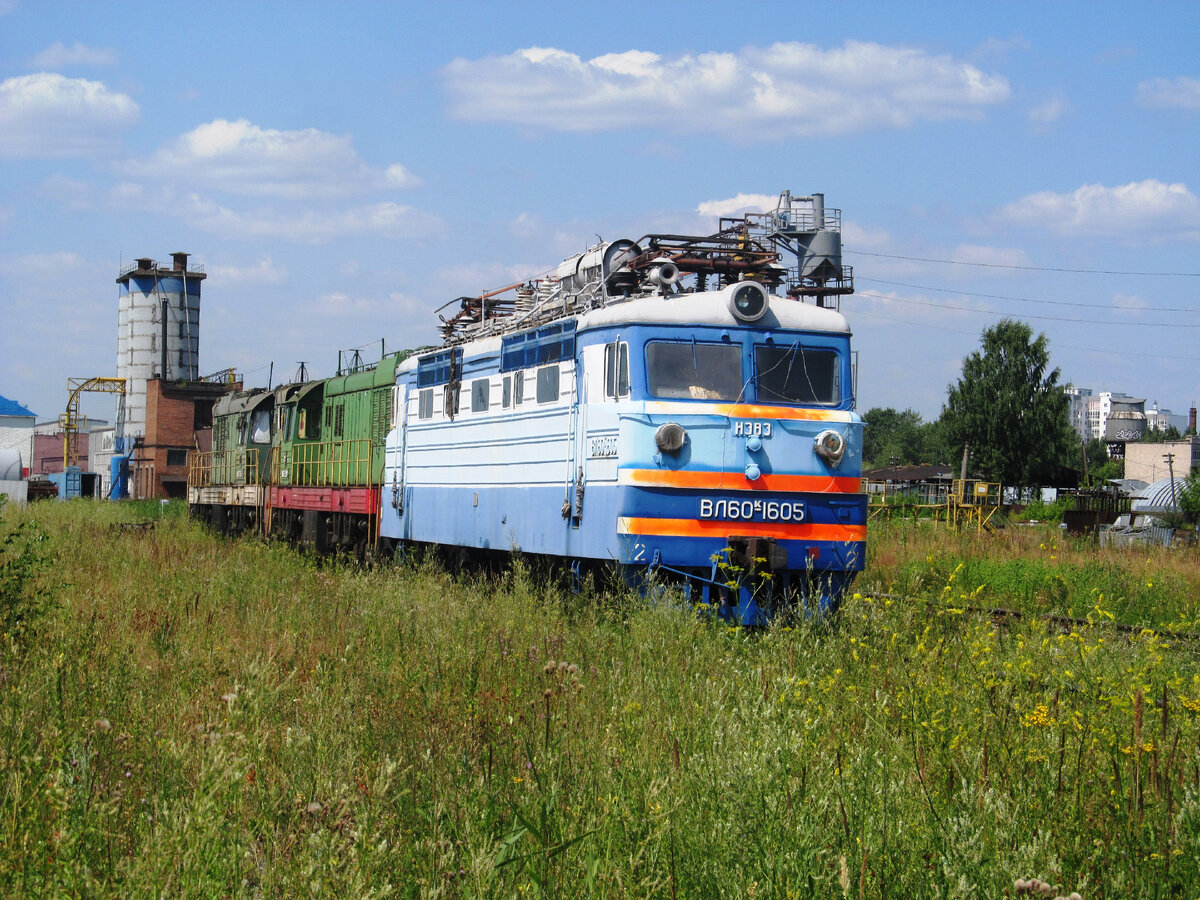 ВЛ60К-1605 (ТЧЭ-6 Буй) в депо Иваново.