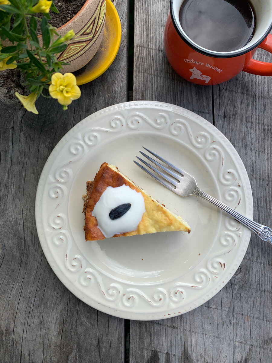 Оказывается, запеканку не так легко фотографировать)