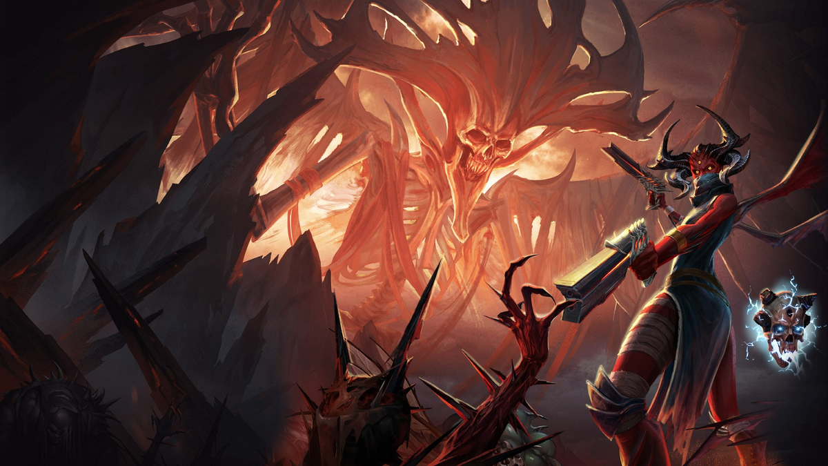 Её спутником, а так же рассказчиком от лица(если это можно так назвать) которого игрок наблюдает за кровавым похождением Безымянной, выступает её оружие, череп Пэз.