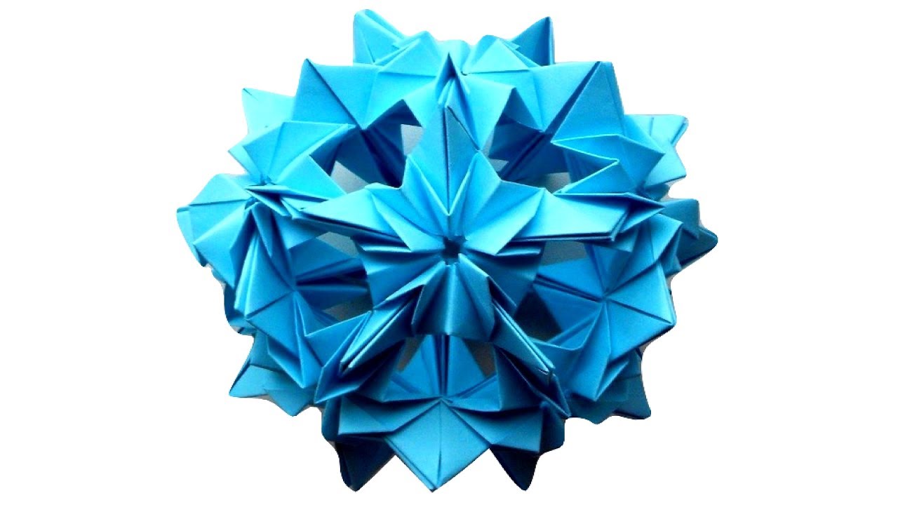 Новогодние шары-оригами
