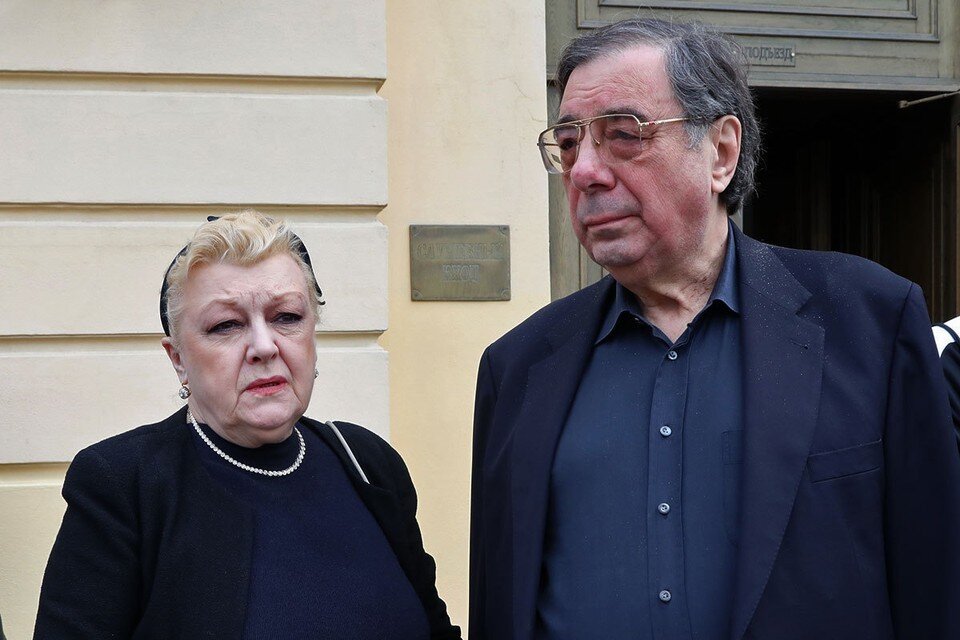     Михаил Цивин и Наталья Дрожжина. Лариса КУДРЯВЦЕВА/ЭГ