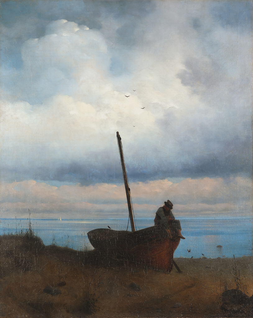 Иван Айвазовский. «Вид на взморье в окрестностях Петербурга», 1835 год, Государственная Третьяковская галерея, Москва © Public domain