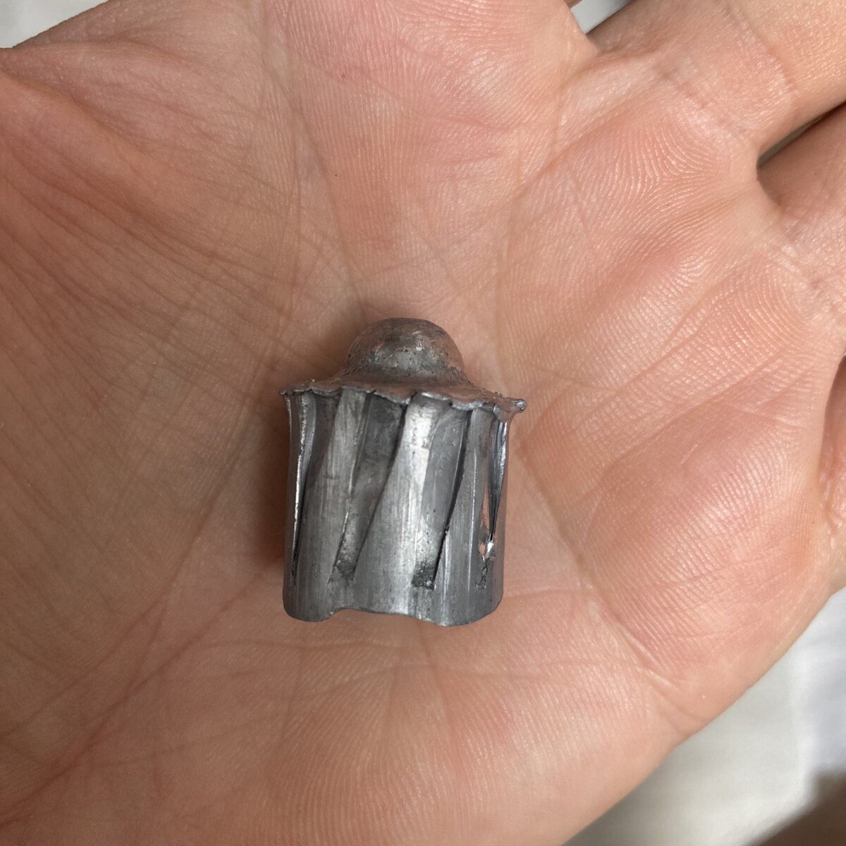 Дистанция 30 метров, масса полностью сохранена. 