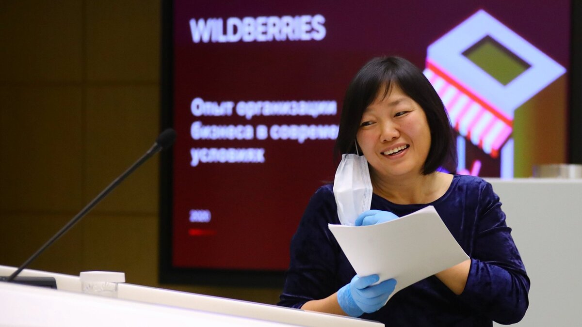    Генеральный директор компании Wildberries Татьяна Бакальчук© Пресс-служба Совета Федерации РФ