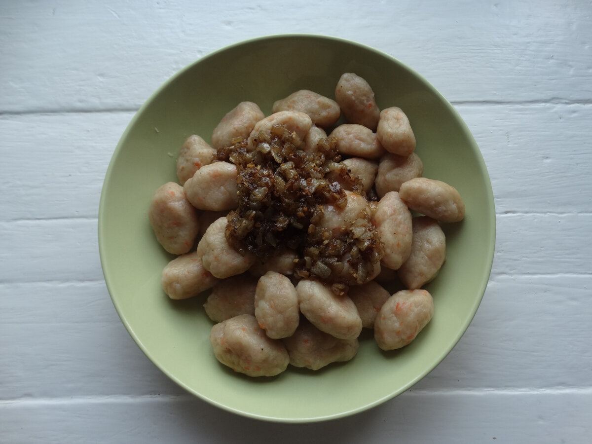 Мой рецепт на большую семью - Галушки. (Блюдо без мяса, но очень  понравилось всем, особенно моим мужчинам) | Мама Оля готовит (Рецепты) |  Дзен