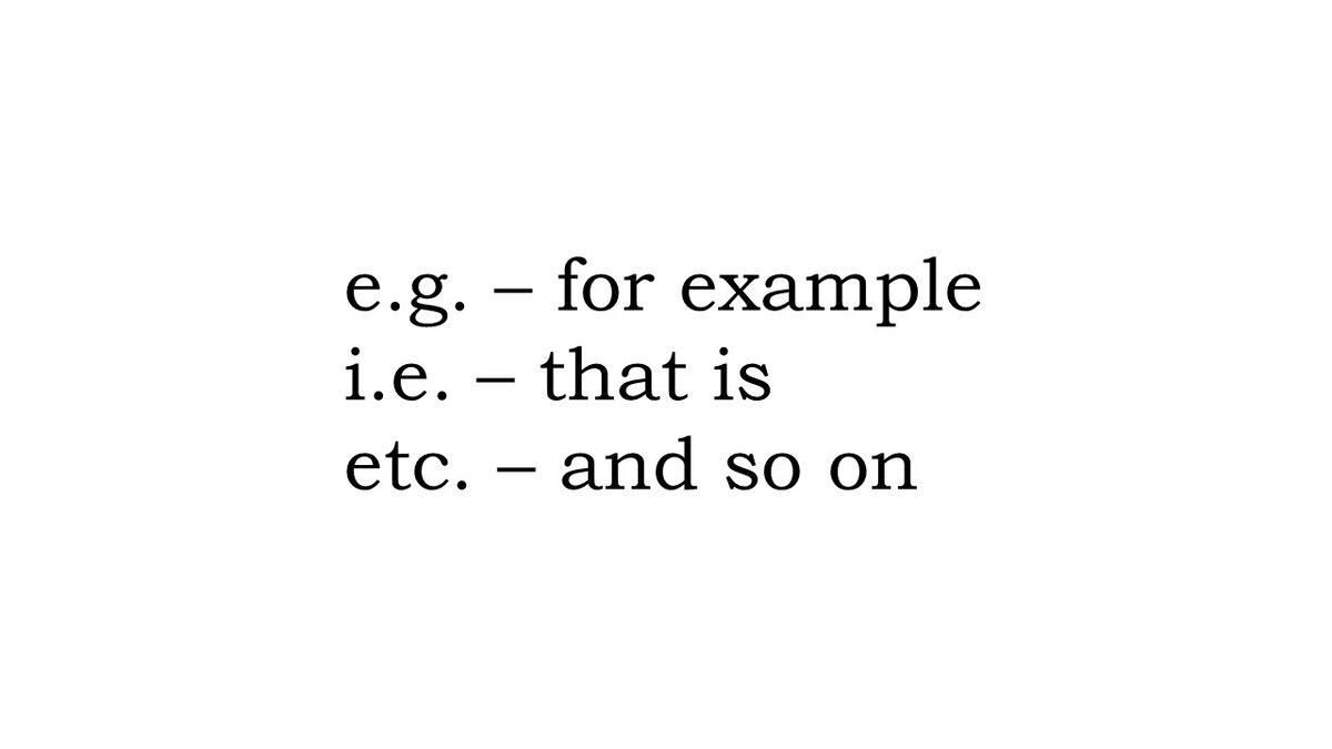 Что значит e.g., i.e., etc. в английском | Репетитор по английскому  Екатерина Кравченко | Дзен