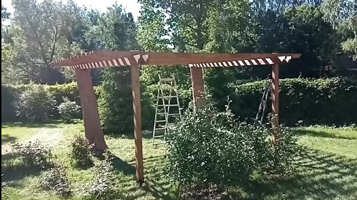 Садовая арка - пергола своими руками. Garden Arch DIY. Pergola