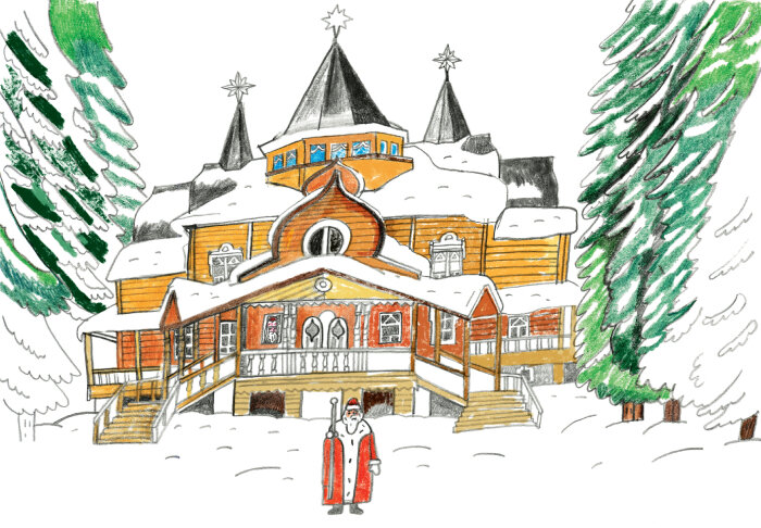 Иллюстрация из книги «Русский Север» 