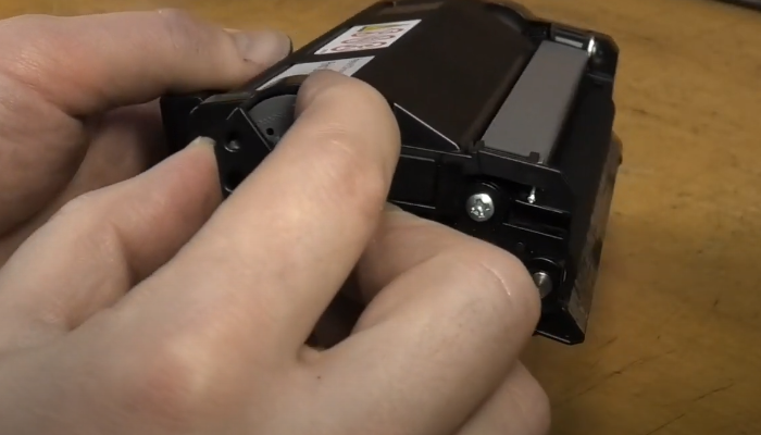 Фото 32. Выставляем шестерню, как показано на фото