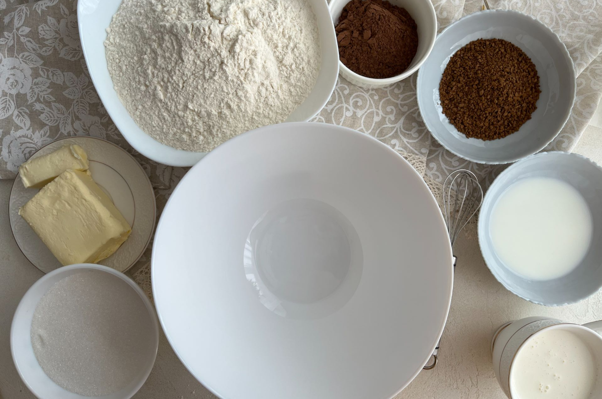 Пошаговый рецепт приготовления кофейного печенья