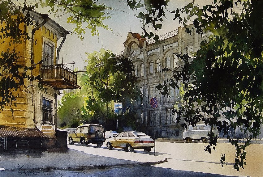 Художник Вячеслав Курсеев