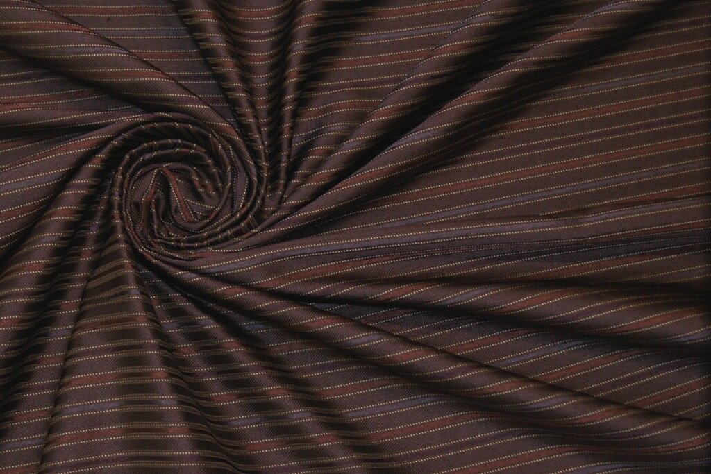 Жаккард шелковый плательно-костюмный полоска 