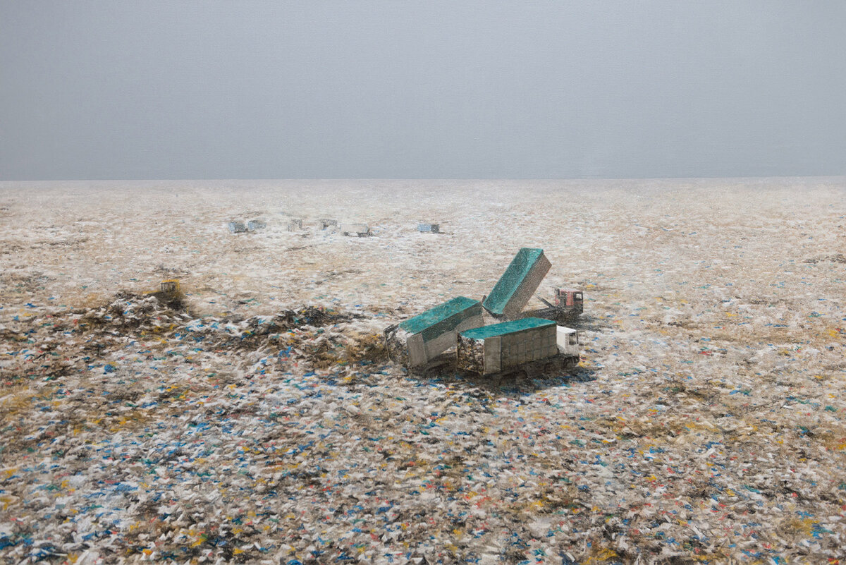 Павел Отдельнов. ТКО Тимохово. 2019. х.м. 180х260