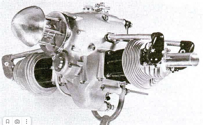 Двигатель разработки завода JAWA 1936 год (Фото из интернета)