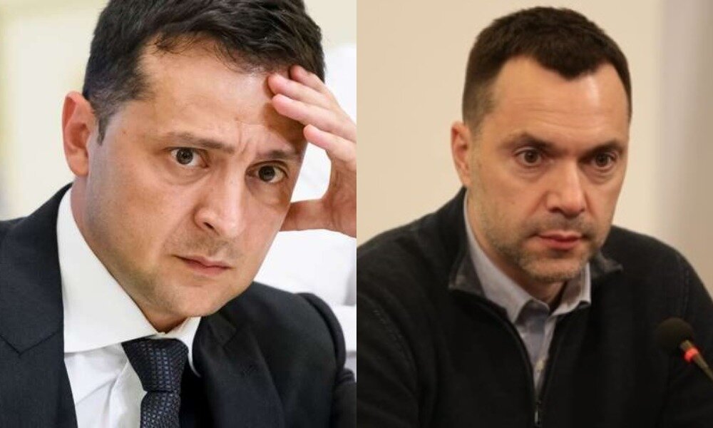 Владимир Зеленский и Алексей Арестович. "Два сапога -пара". Яндекс картинки.