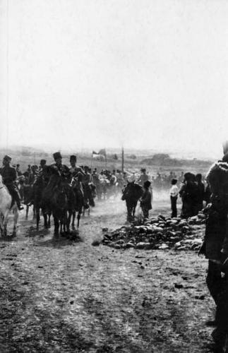 Турки входят в Баку, сентябрь 1918 г.