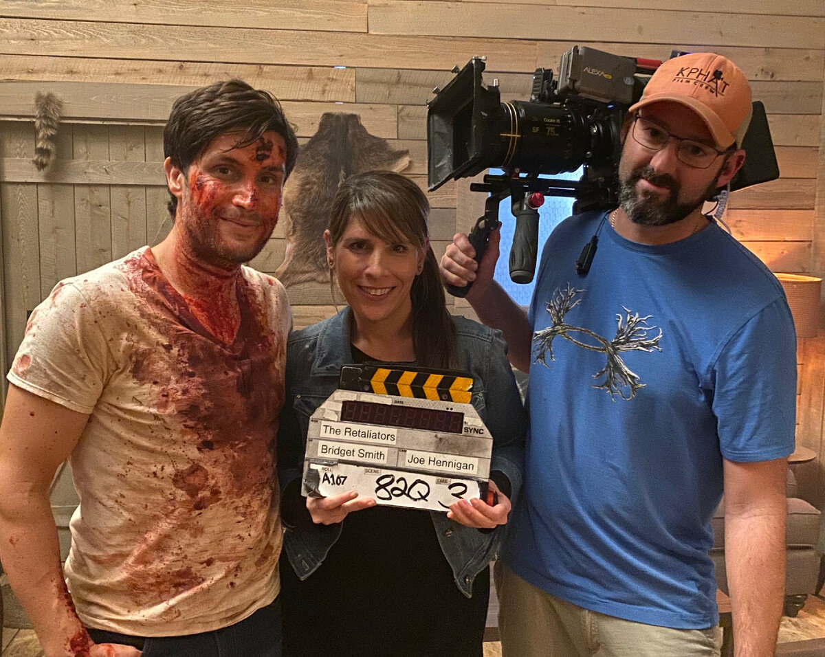 Майкл Ломбарди, Бриджет Смит и оператор Джозеф Хенниган