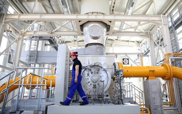Газокомпрессорная станция «Булгартрансгаза», Болгария (Фото: Stoyan Nenov / Reuters) 