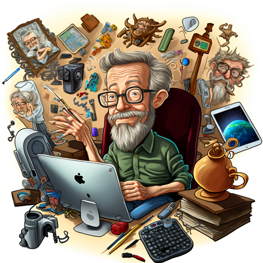 Примерно так выглядит геймдизайнер. Разве что без седой бороды. Преимущественно