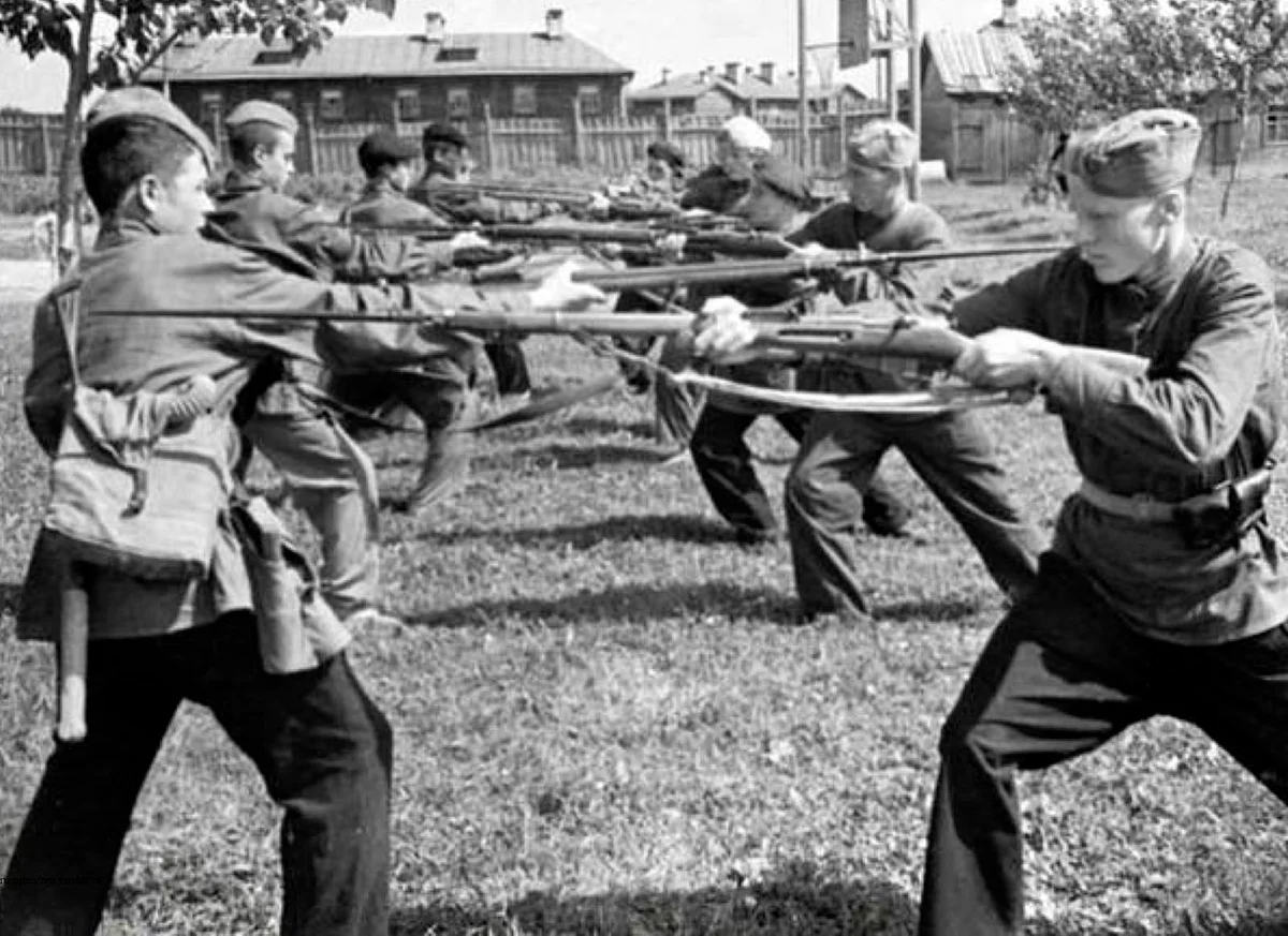 Подготовка ссср. Штыковой бой 1942. Всеобуч 1941. Рукопашный бой в Советской армии.