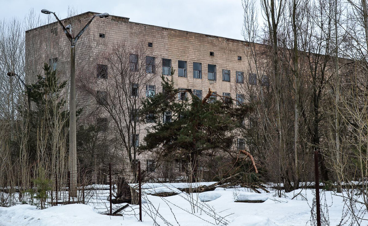 Фото больницы в чернобыле