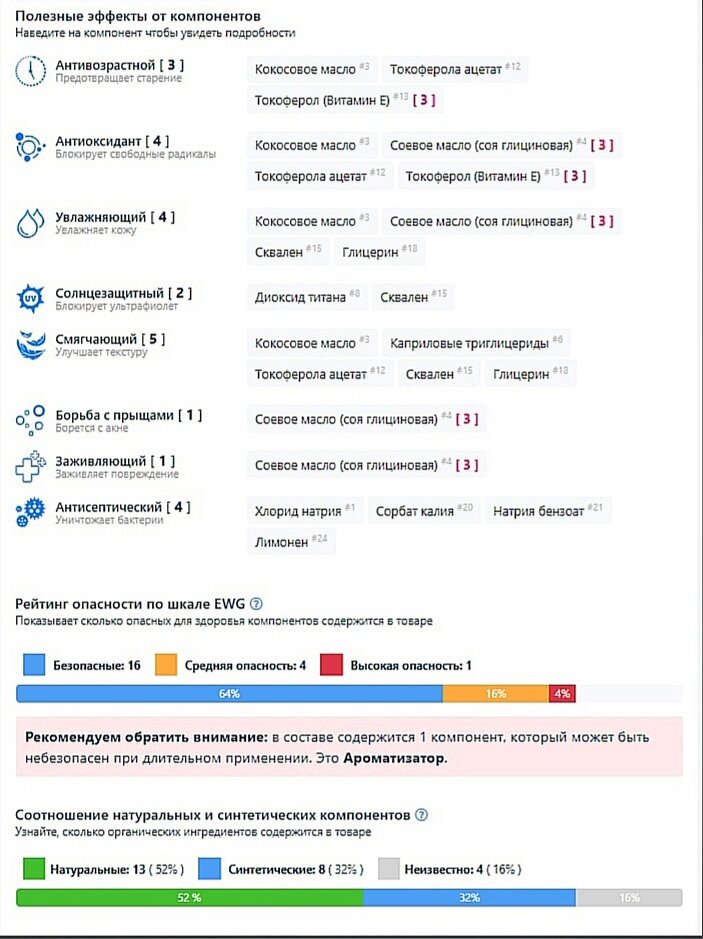 Состав скраба Bisou