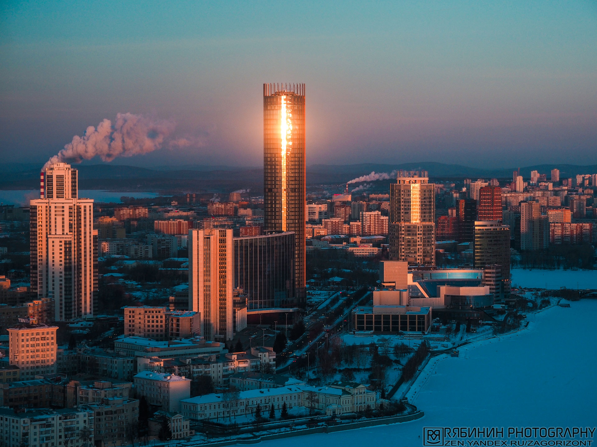 Екатеринбург. Вид из окна гостиницы [фотопроект]5