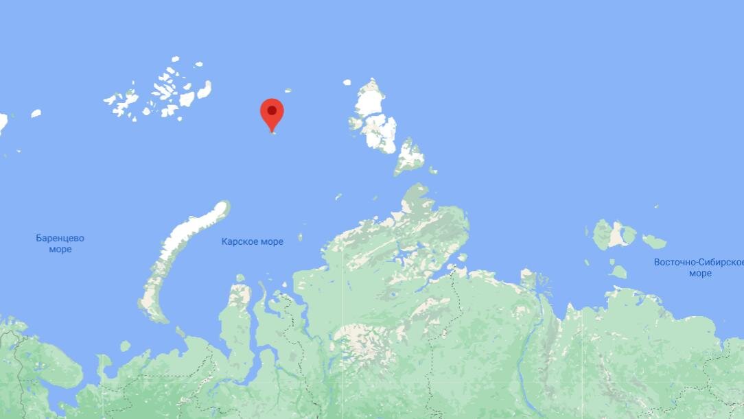 Острова в карском море