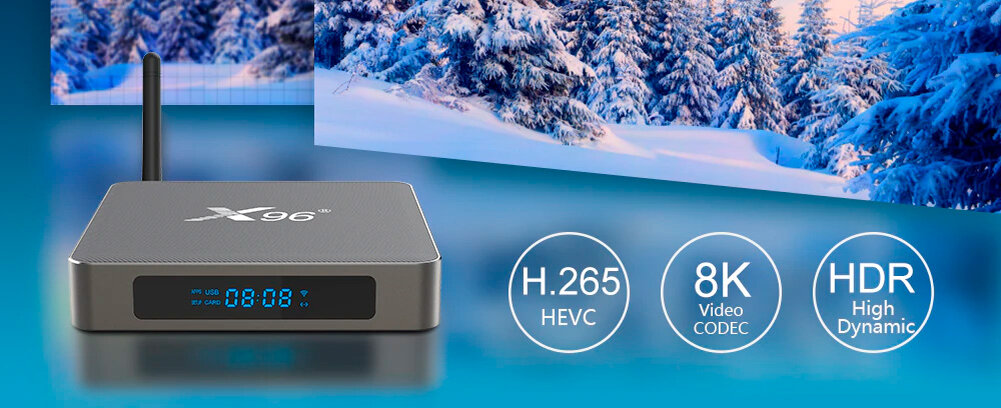 Обзор новинки - смарт ТВ-бокс X96 X6 на Rockchip RK3566 ОС Android 11