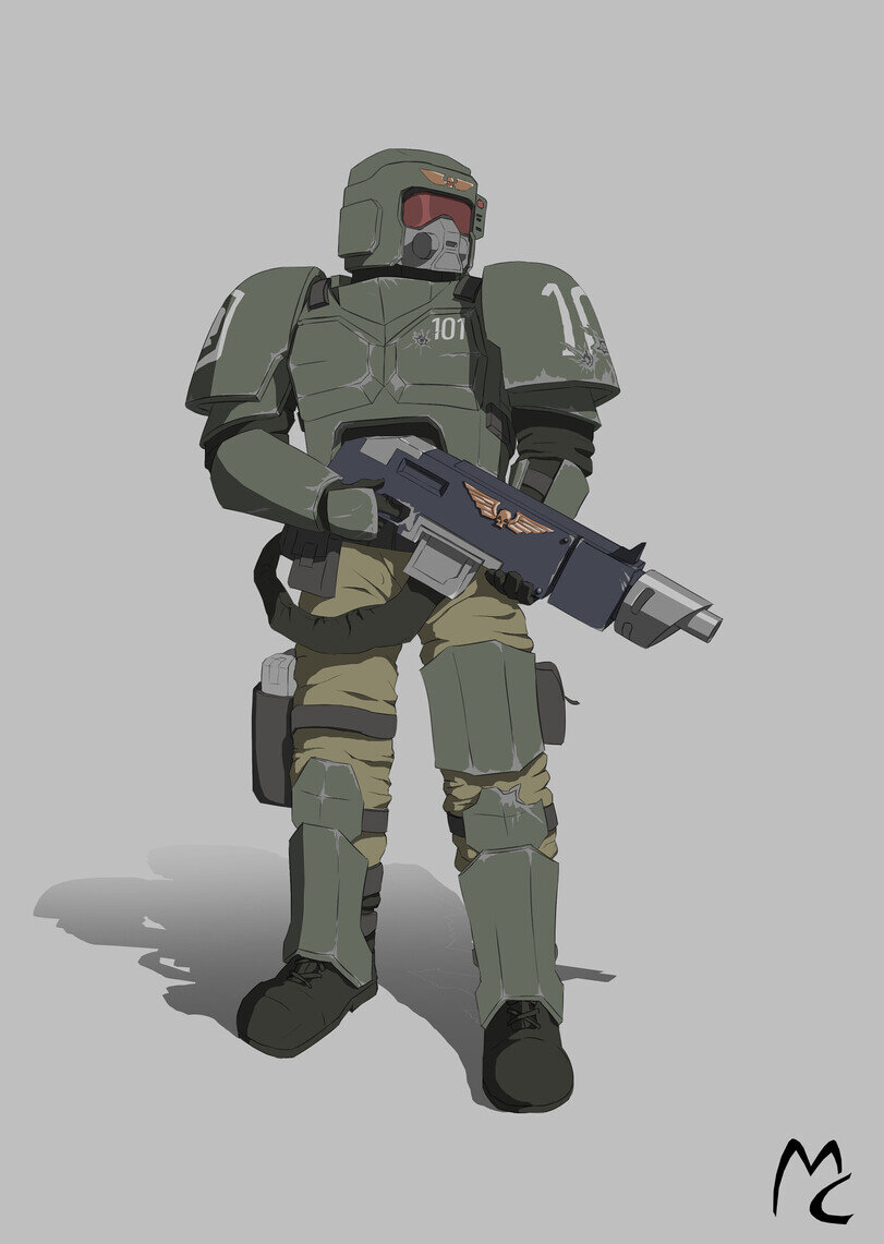 Каср'кин. Интересно, где он один щиток потерял?