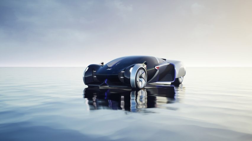 Один из концептов летающего автомобиля. XPeng