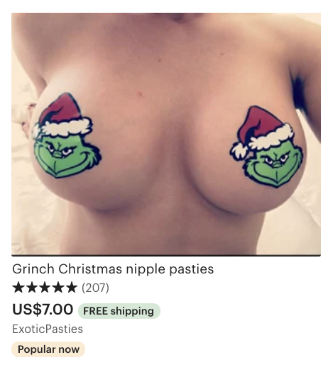 Стикеры на соски