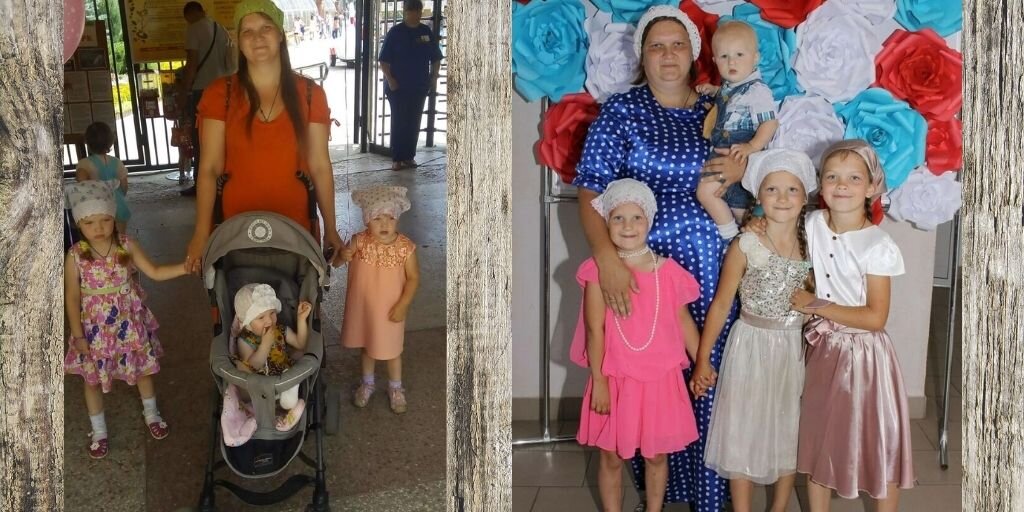 Слева 2017 год, справа 2021. А между нити те самые 20 килограмм...