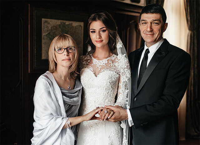    Свадьба Анастасии Шубской Вера Глаголева с мужем