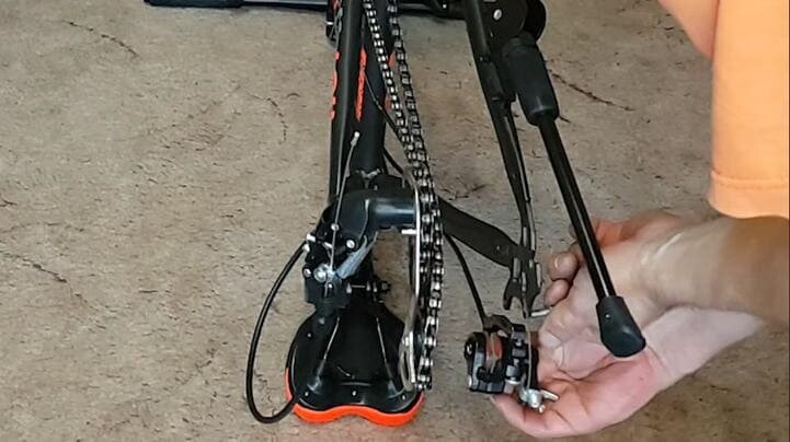 установка мотор колеса