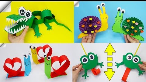 Moving paper TOYS Paper crafts 