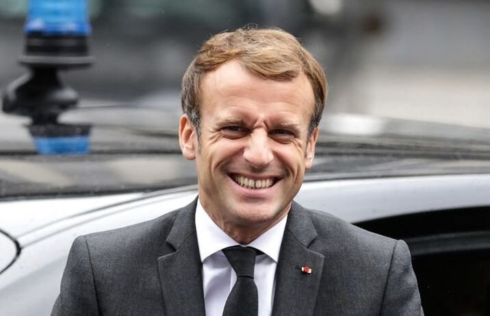 Президент Франции Эммануэль Макрон 