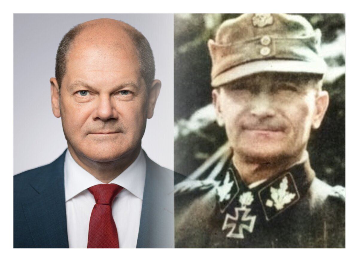 Внук и дед.