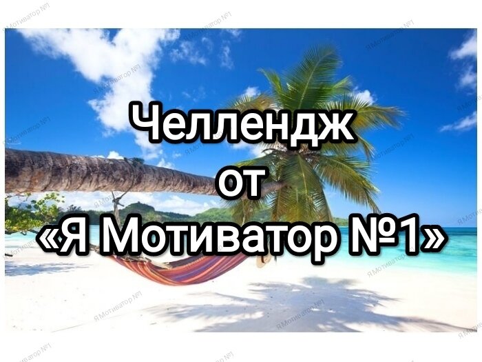 Челлендж от «Я Мотиватор №1»