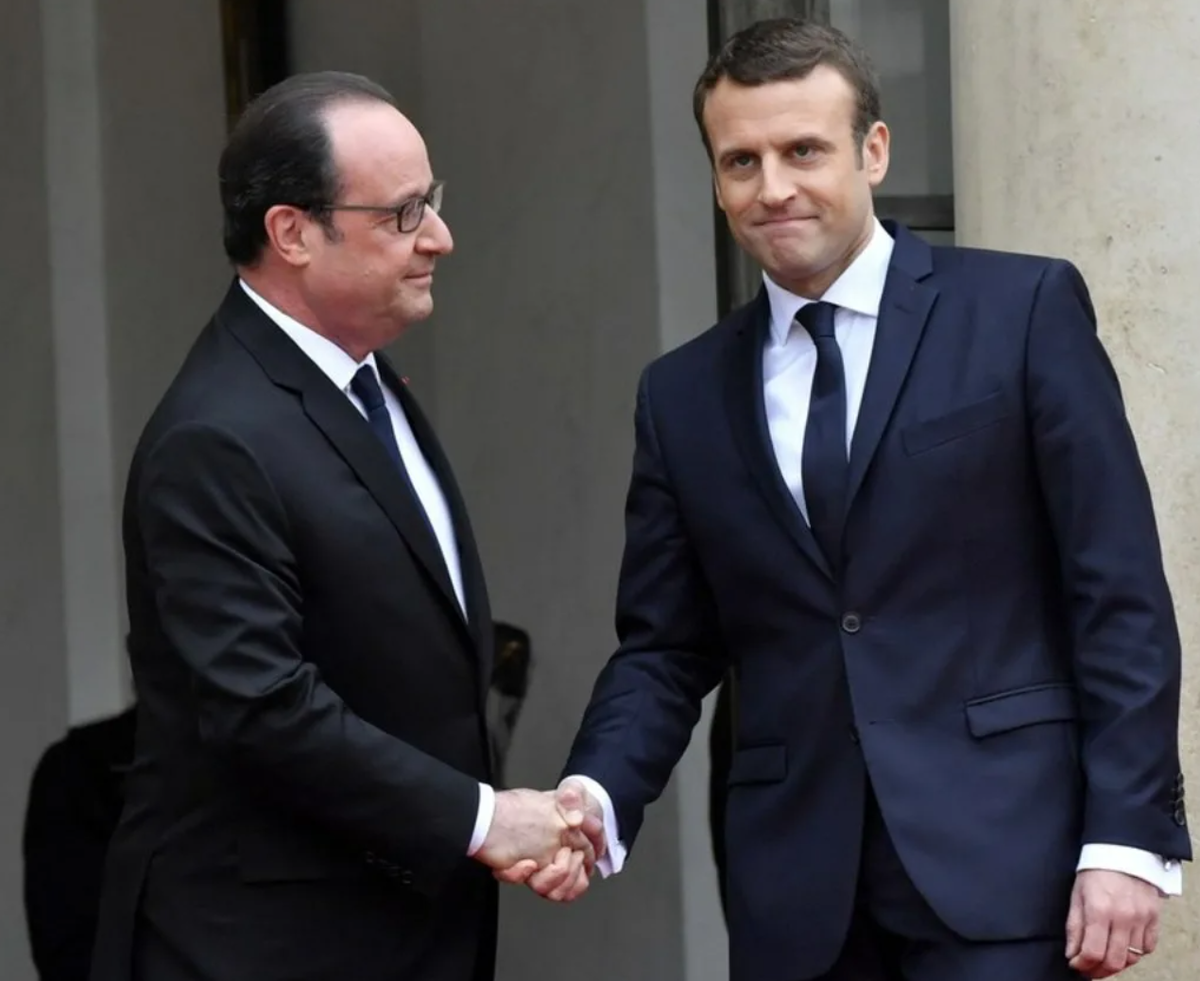 Фото боксирующего макрона. Макрон и Саркози.