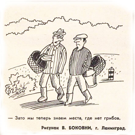  Художник Виктор Боковня, "Крокодил" №27, 1978