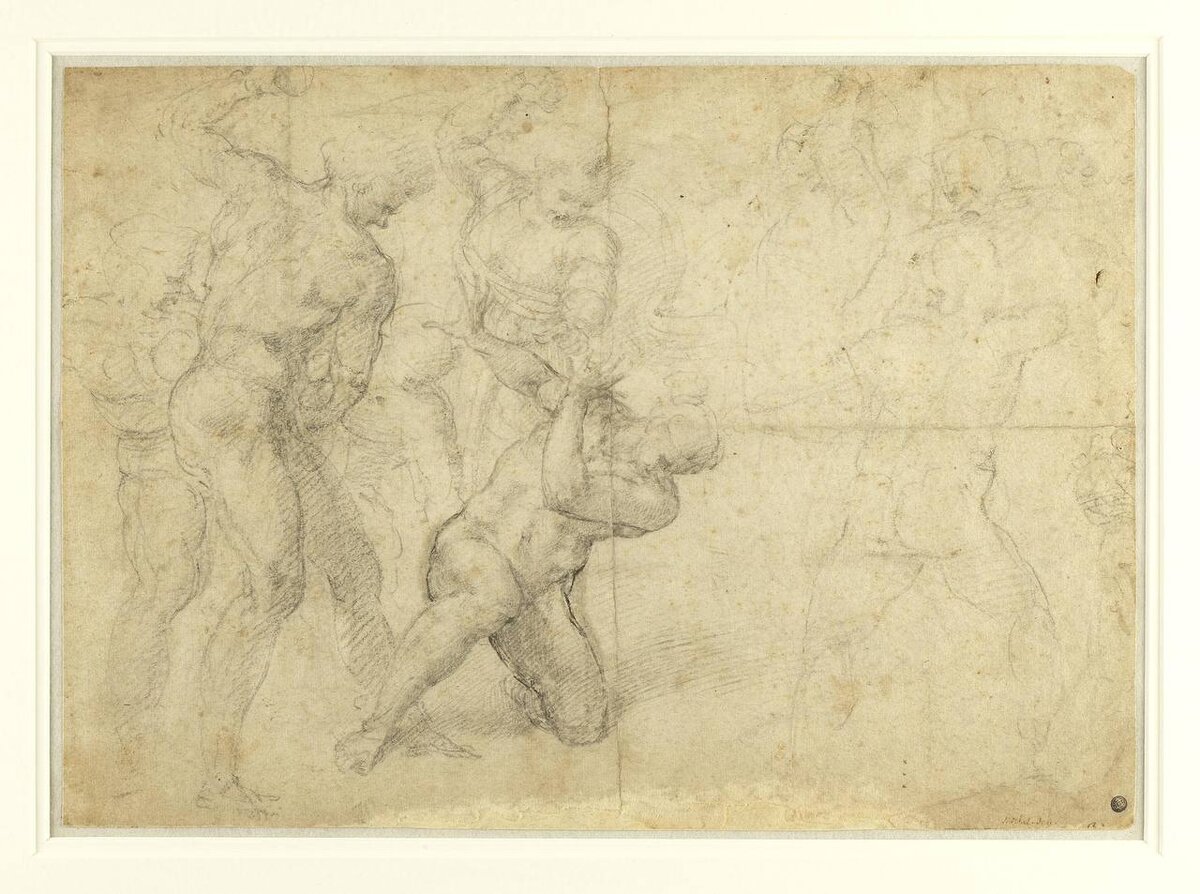 Микеланджело БУОНАРОТТИ Избиение камнями святого Стефана. Около 1530 Фото: Musea Brugge 
Источник: world-today-news.com
