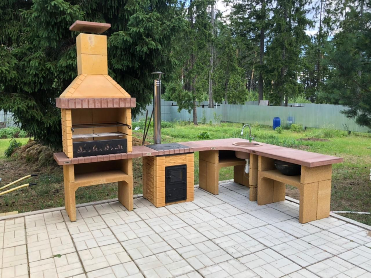 Комплект печей от компании "Барбекю-Центр"