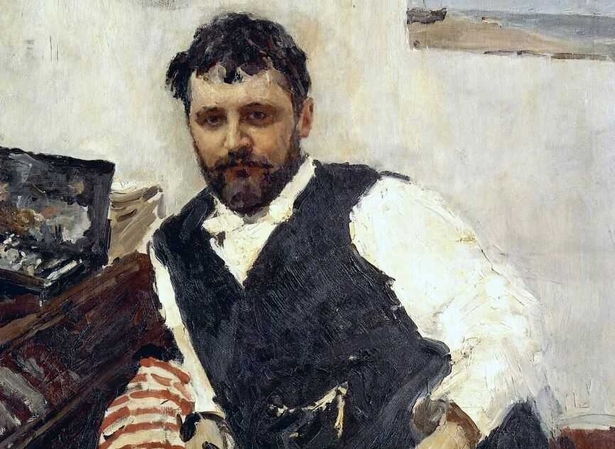 К.А. Коровин. Фрагмент портрета работы В. Серова.