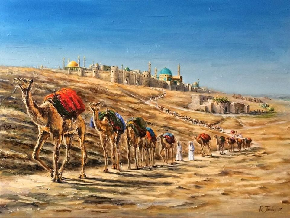 Великий шелковый путь. Древняя Месопотамия.